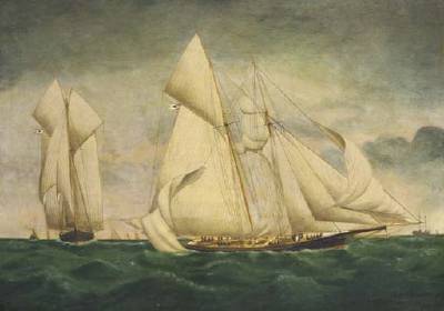 Sample artwork by William Stubbs (1842 - 1909), known for marine-ship portrait and genre painting - View similar artists and auction records