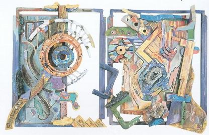 Sample artwork by Stuart Diamond (Born 1942), known for abstraction, mod sculptor - View similar artists and auction records