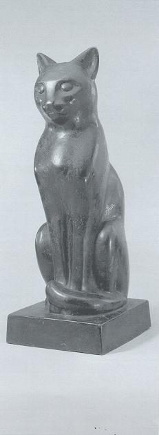 Le Chat, A Bronze Figure