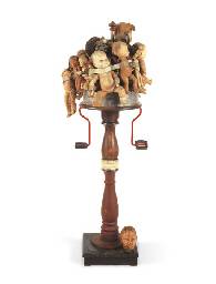 Sample artwork by Edward Kienholz (1927 - 1994), known for funk assemblage, mixed media - View similar artists and auction records