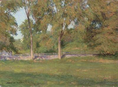 September Afternoon by Joseph Rodefer DeCamp - Auction record, sale price, and art valuation. Compare with similar artists and explore comparable artworks.