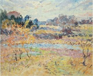 Giverny by Charles Henry Ebert - Auction record, sale price, and art valuation. Compare with similar artists and explore comparable artworks.