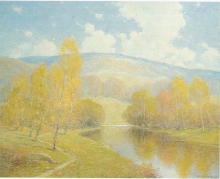 The Path by the River by Ernest Albert - Auction record, sale price, and art valuation. Compare with similar artists and explore comparable artworks.