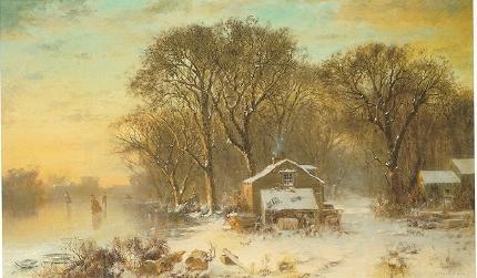 Winter in Malden, Massachusetts