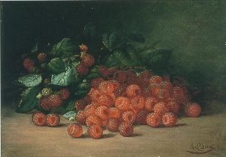 Raspberries by August Laux - Auction record, sale price, and art valuation. Compare with similar artists and explore comparable artworks.