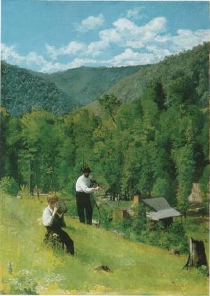 Sample artwork by Thomas Pollack Anshutz (1851 - 1912), known for figure, genre, portrait and landscape painting, teaching - View similar artists and auction records