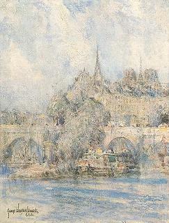 Ile de la Cite, Paris by George Wharton Edwards - Auction record, sale price, and art valuation. Compare with similar artists and explore comparable artworks.