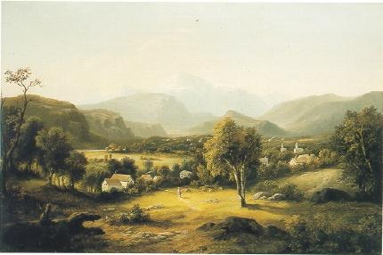 View of Conway, NH