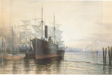 Sunset, New York Harbor