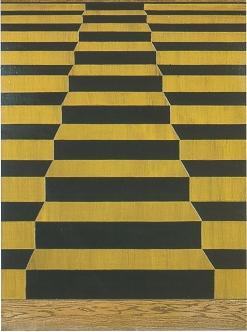 Sample artwork by Richmond Burton (Born 1960), known for geometric abstraction, collage - View similar artists and auction records