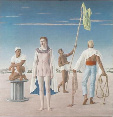 Woman and Boys (Four Figu