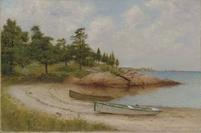 Sample artwork by Gardner Reckhard (1858 - 1908), known for still life, landscape, genre, figure - View similar artists and auction records