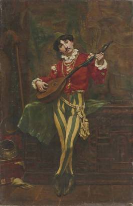 The Mandolin Player by William Anderson Coffin - Auction record, sale price, and art valuation. Compare with similar artists and explore comparable artworks.