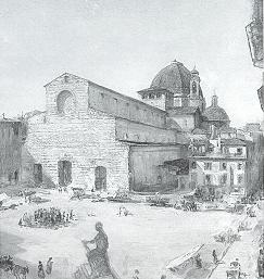 Florence, Piazza S Lorenzo