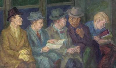 A Chance Meeting by Helen Farr Sloan - Auction record, sale price, and art valuation. Compare with similar artists and explore comparable artworks.
