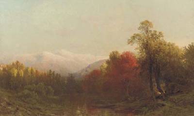 Autumn in the White Mountains Near Jefferson Village