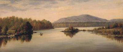 View from the Bridge, Mooshead Lake, Maine