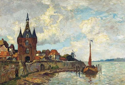De Lekpoort, Vianen: city gate by the river Lek
