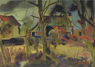 Farm houses in Groningen