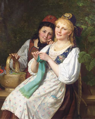 Les Arlesiennes by August de Wilde - Auction record, sale price, and art valuation. Compare with similar artists and explore comparable artworks.