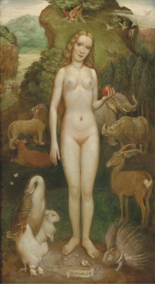 Eve in Paradise by Henri Velde - Auction record, sale price, and art valuation. Compare with similar artists and explore comparable artworks.