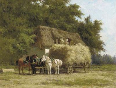 Sample artwork by Hermanus Charles Christiaan Bogman (1861 - 1921), known for painting - View similar artists and auction records