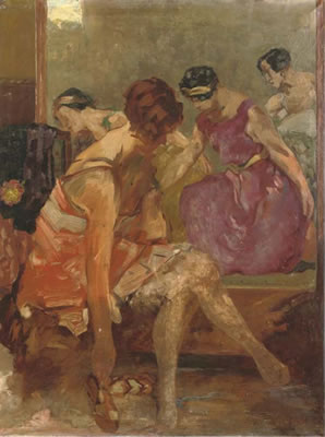 Anna Pawlovna van het Russisch Ballet: ballerina's