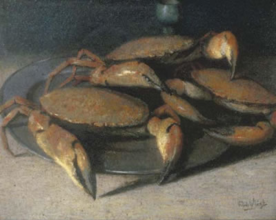 A stil life with crab