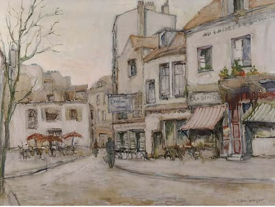 A square in Paris by Jan den Hengst - Auction record, sale price, and art valuation. Compare with similar artists and explore comparable artworks.