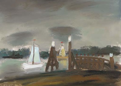 The river Schelde near Antwerp by Alfons Vermeir - Auction record, sale price, and art valuation. Compare with similar artists and explore comparable artworks.