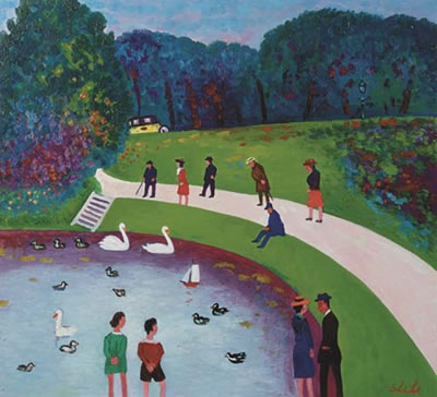 A sunny day in the park