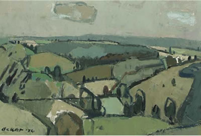 Auvergne by Otto Kat - Auction record, sale price, and art valuation. Compare with similar artists and explore comparable artworks.