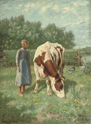 The little cowherdess
