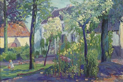 Sunny garden
