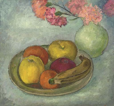 A still life with fruits