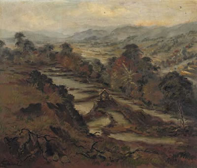 Indonesian river landscape by Theodor Franciscus Goedvriend - Auction record, sale price, and art valuation. Compare with similar artists and explore comparable artworks.
