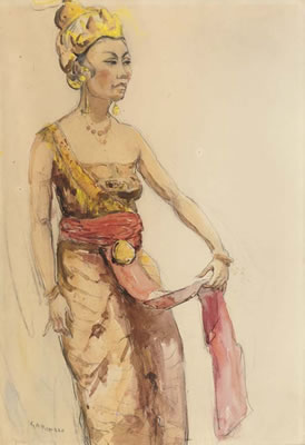 Javanese dancer