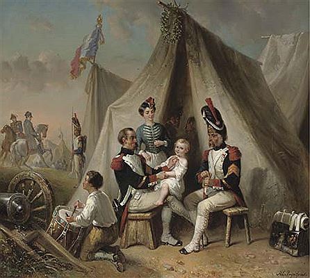 In Napoleon's camp: awarding a medal