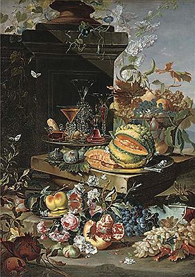 Sample artwork by Christian Berentz (1658 - 1722), known for still life and floral painting - View similar artists and auction records