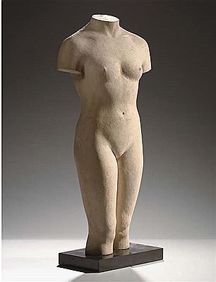 Female torso by Han Wezelaar - Auction record, sale price, and art valuation. Compare with similar artists and explore comparable artworks.