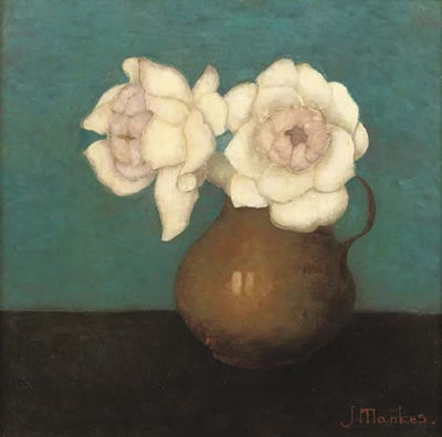 Rozen in vaas by Jan Mankes - Auction record, sale price, and art valuation. Compare with similar artists and explore comparable artworks.