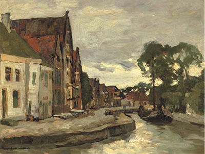 A Canal in Hoorn by Charles Dankmeijer - Auction record, sale price, and art valuation. Compare with similar artists and explore comparable artworks.