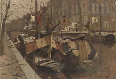 Boats in a Canal