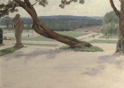 In Het Park Van Sceaux: in a Parisian Park by Willem Witjens - Auction record, sale price, and art valuation. Compare with similar artists and explore comparable artworks.