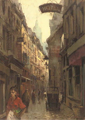 A Parisian Street Scene