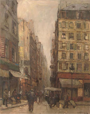 Parisian Street Scene