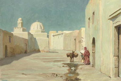 A Little Street in Kairouan, Tunesia