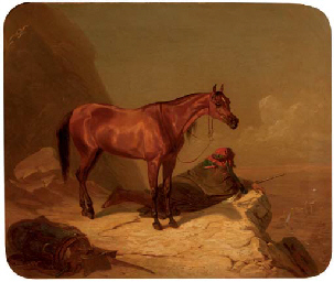 An Arabic Scout by Jean-Victor Vincent Adam - Auction record, sale price, and art valuation. Compare with similar artists and explore comparable artworks.