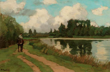 Het Jaagpad Aan De Vecht: Along the River Vecht
