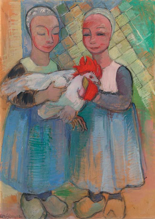 Sample artwork by Stien Eelsingh (1903 - 1964), known for painting - View similar artists and auction records